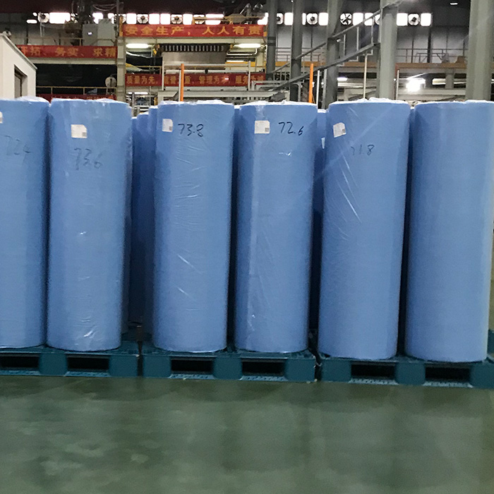 SMS nonwoven fabric roll for hygiene and protective applications